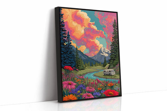 Journey Through Blossoms and Peaks