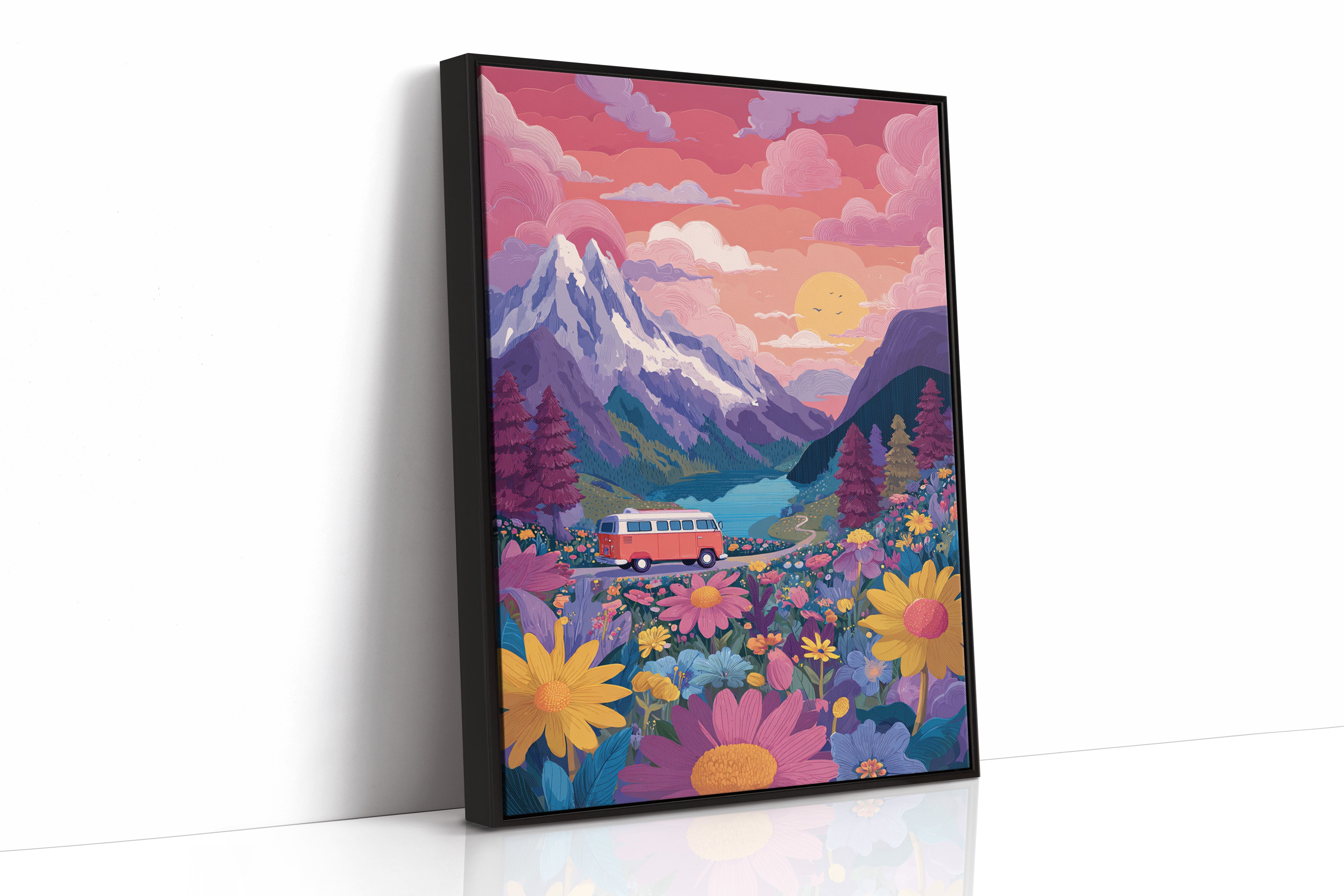 Journey Through Blooming Horizons