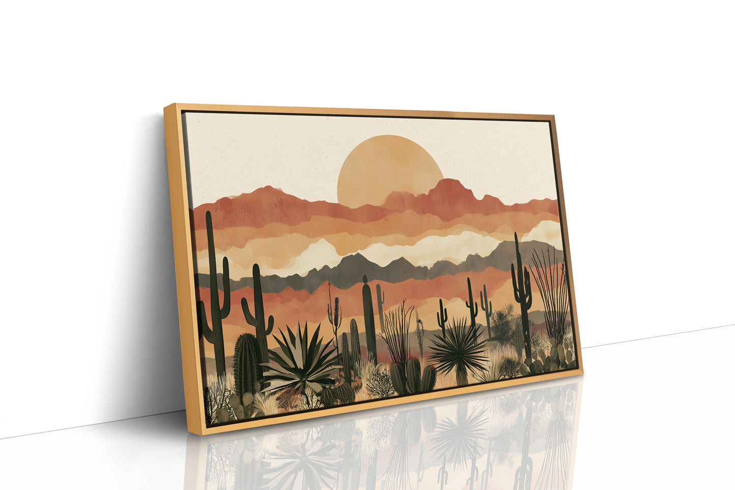 Desert's Golden Hush