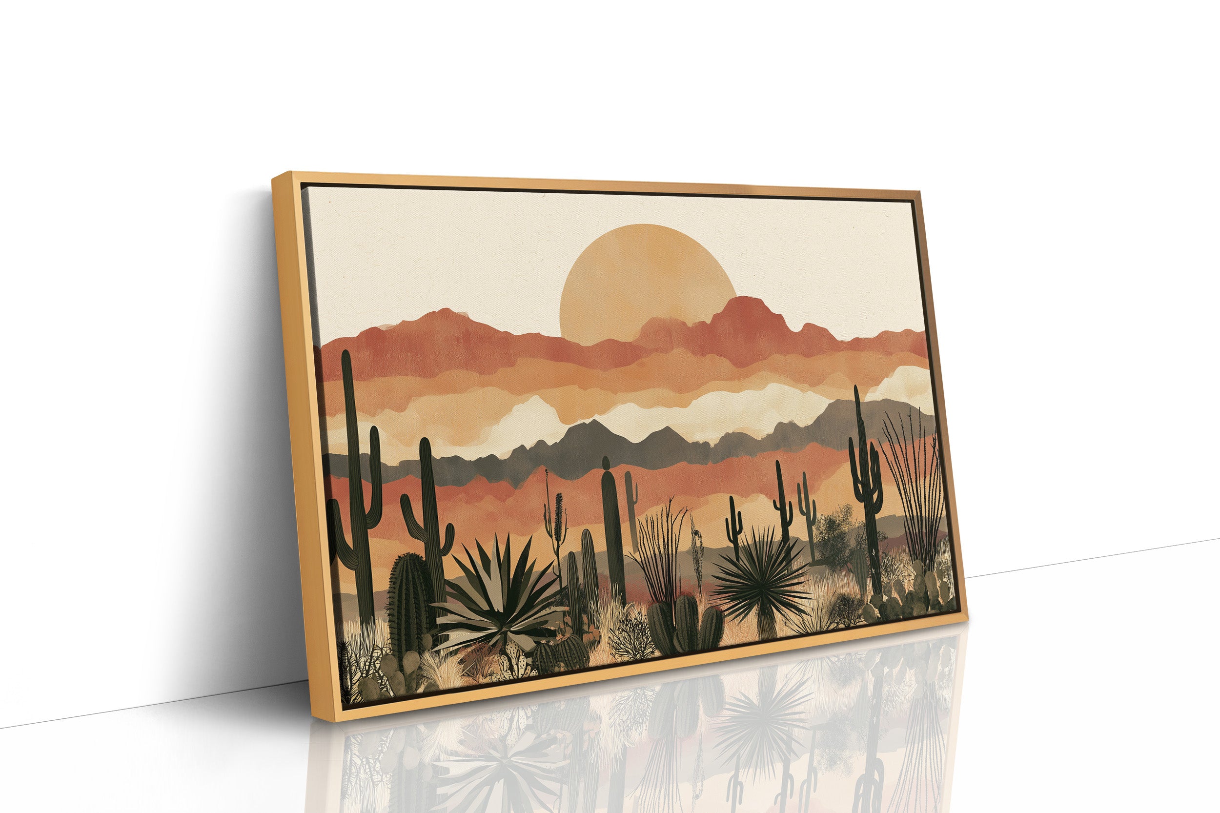 Desert's Golden Hush
