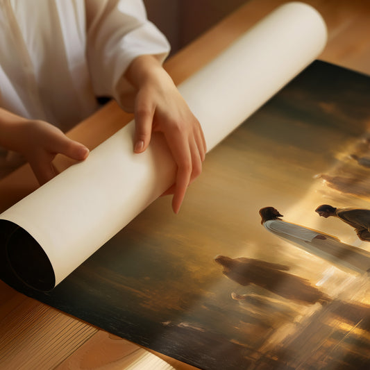 Light Breaks Through Ancient Waters