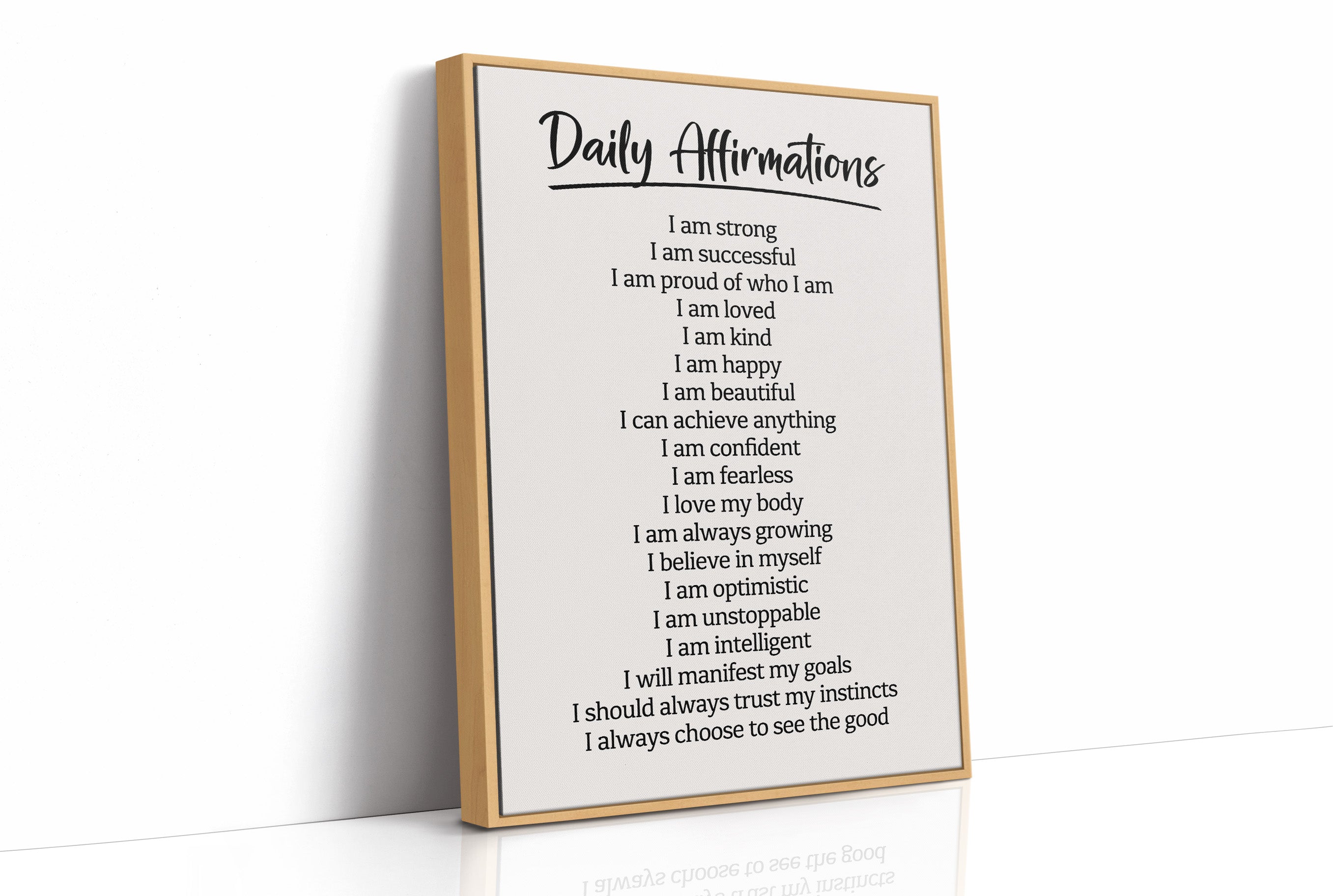 Daily Affirmations For Positive Living