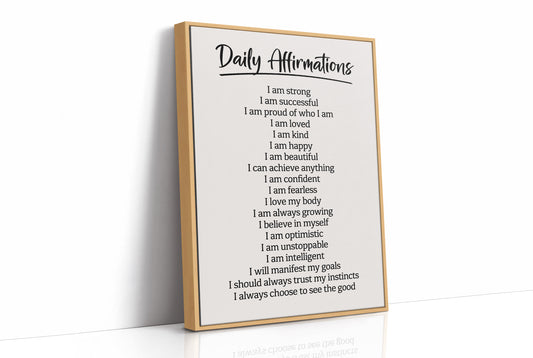 Daily Affirmations For Positive Living