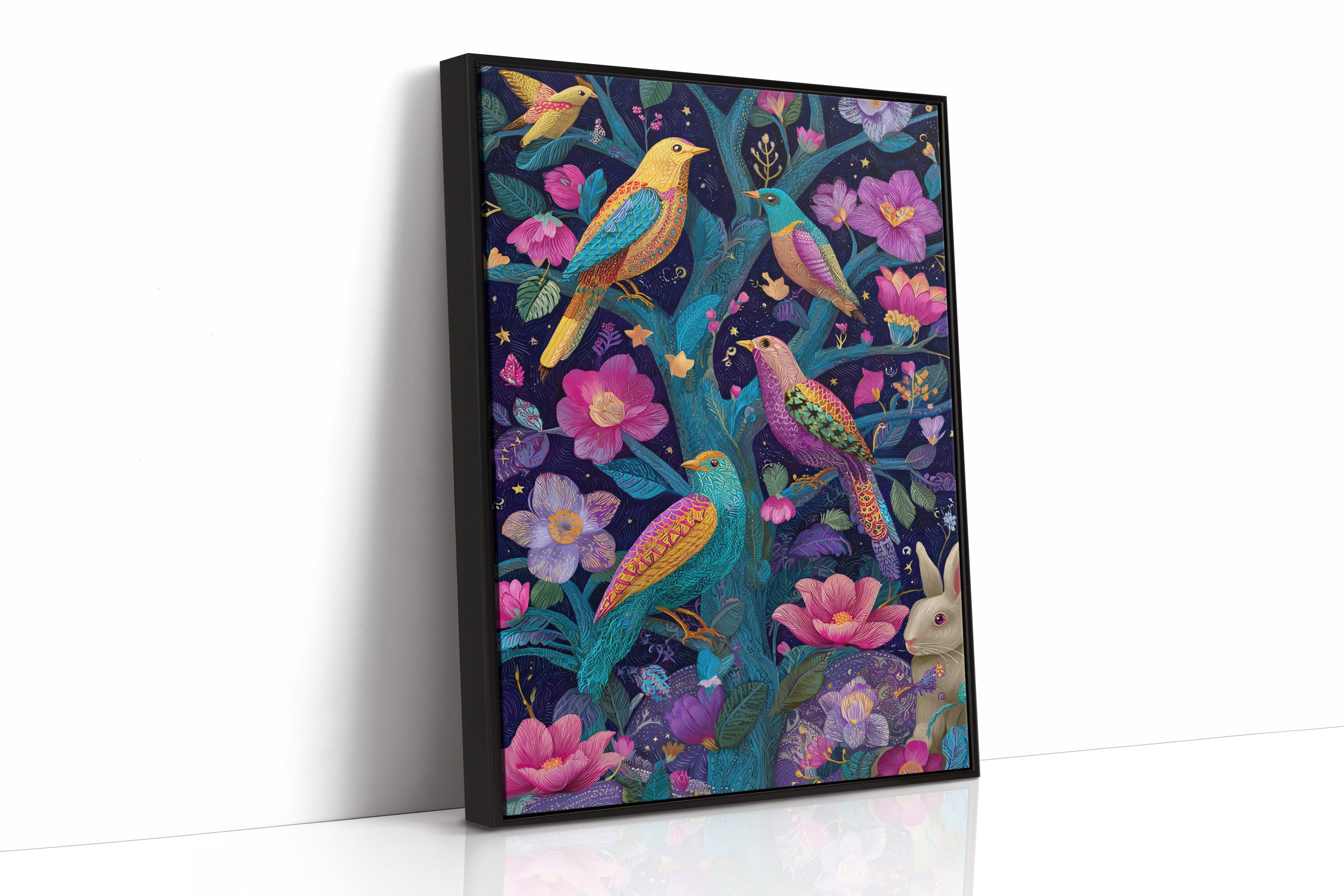 A Symphony of Colorful Companions