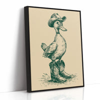 A Duck in Cowboy Boots