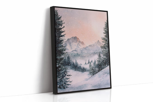 When Mountains Cradle the Snow
