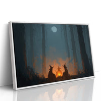 Witches Gather Under Pale Moon