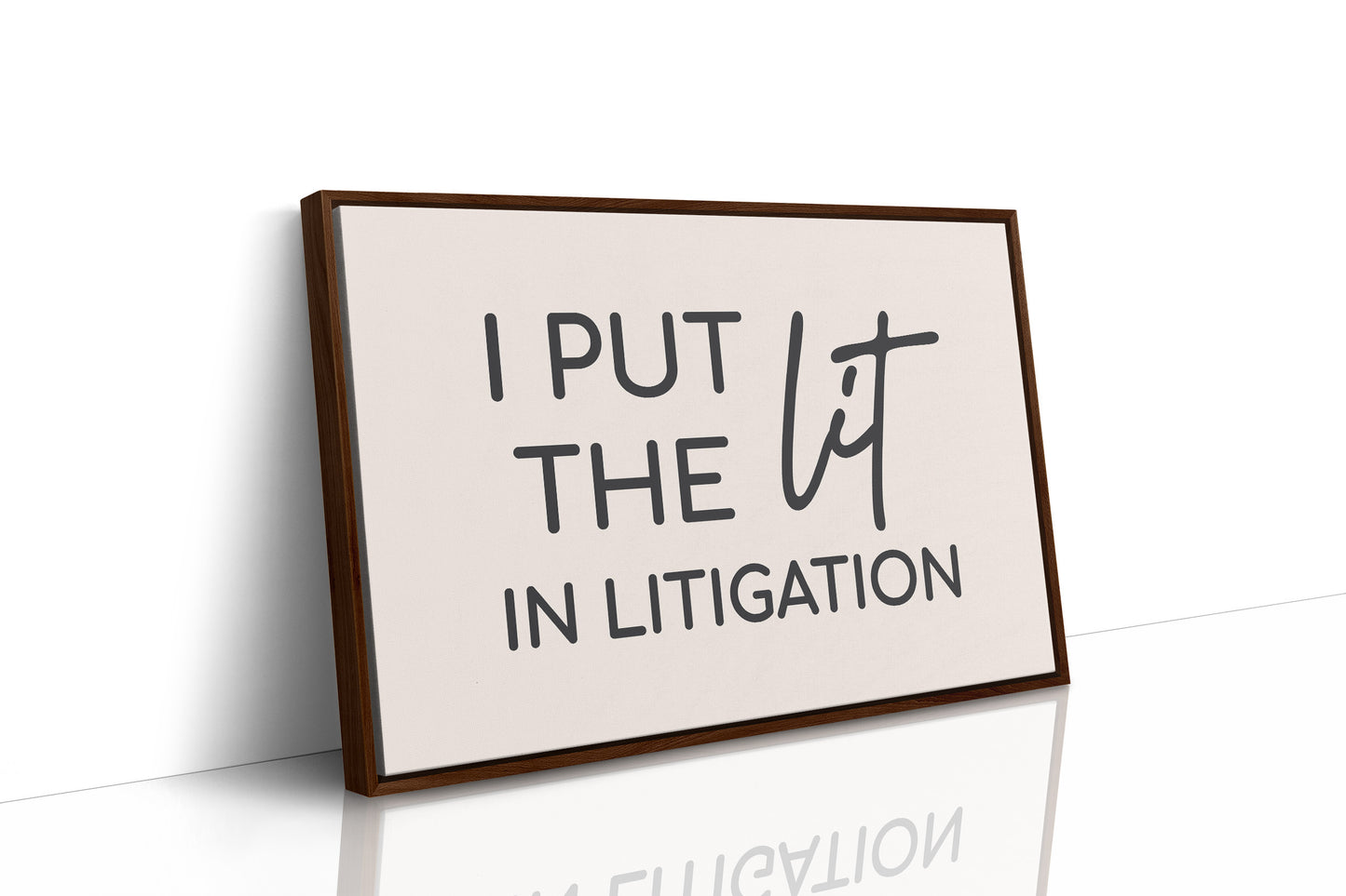 I Put The Lit In Litigation
