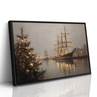 The Fleet Slept Under Holiday Lights