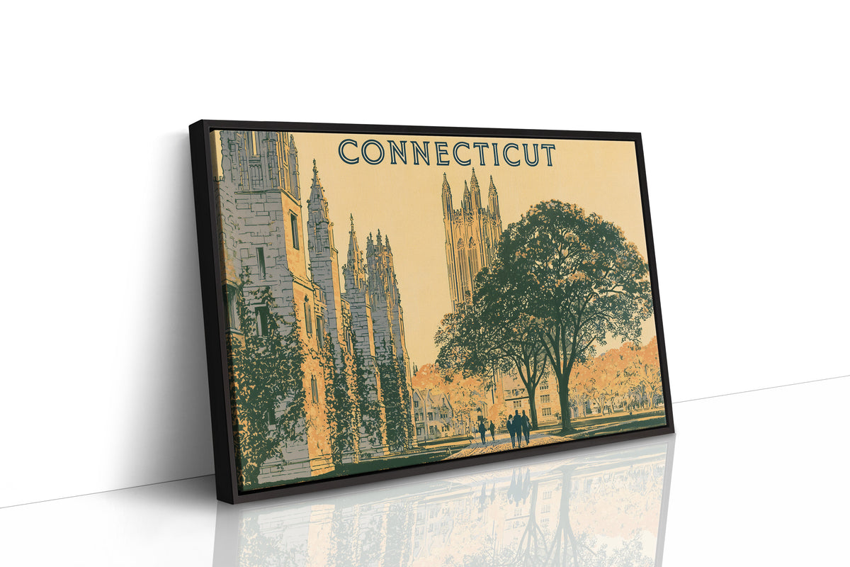 Connecticut Gothic Campus Walk