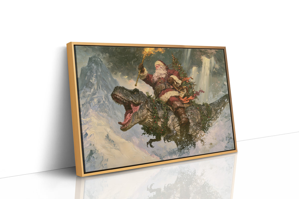 Torchbearer on a T-Rex