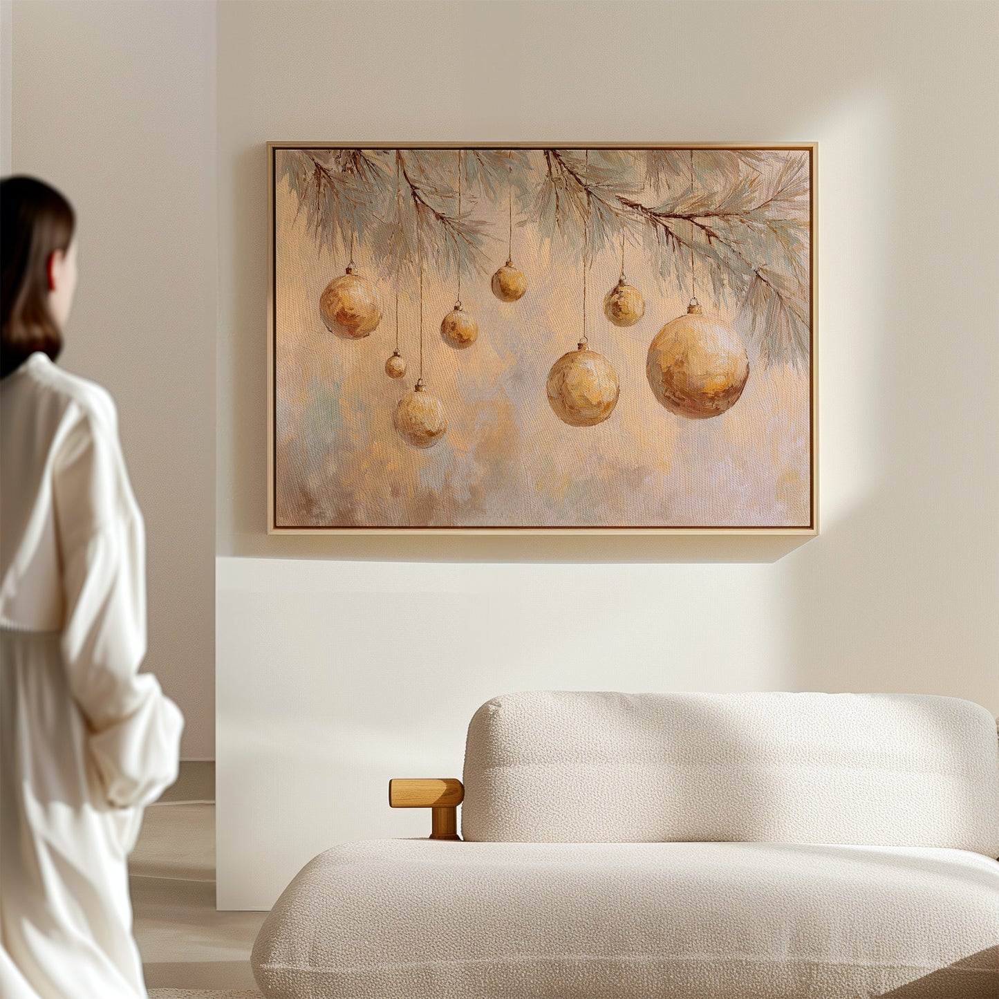 Glistening Orbs of Winter's Embrace