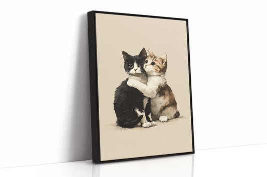 Paws Tangle in Gentle Affection