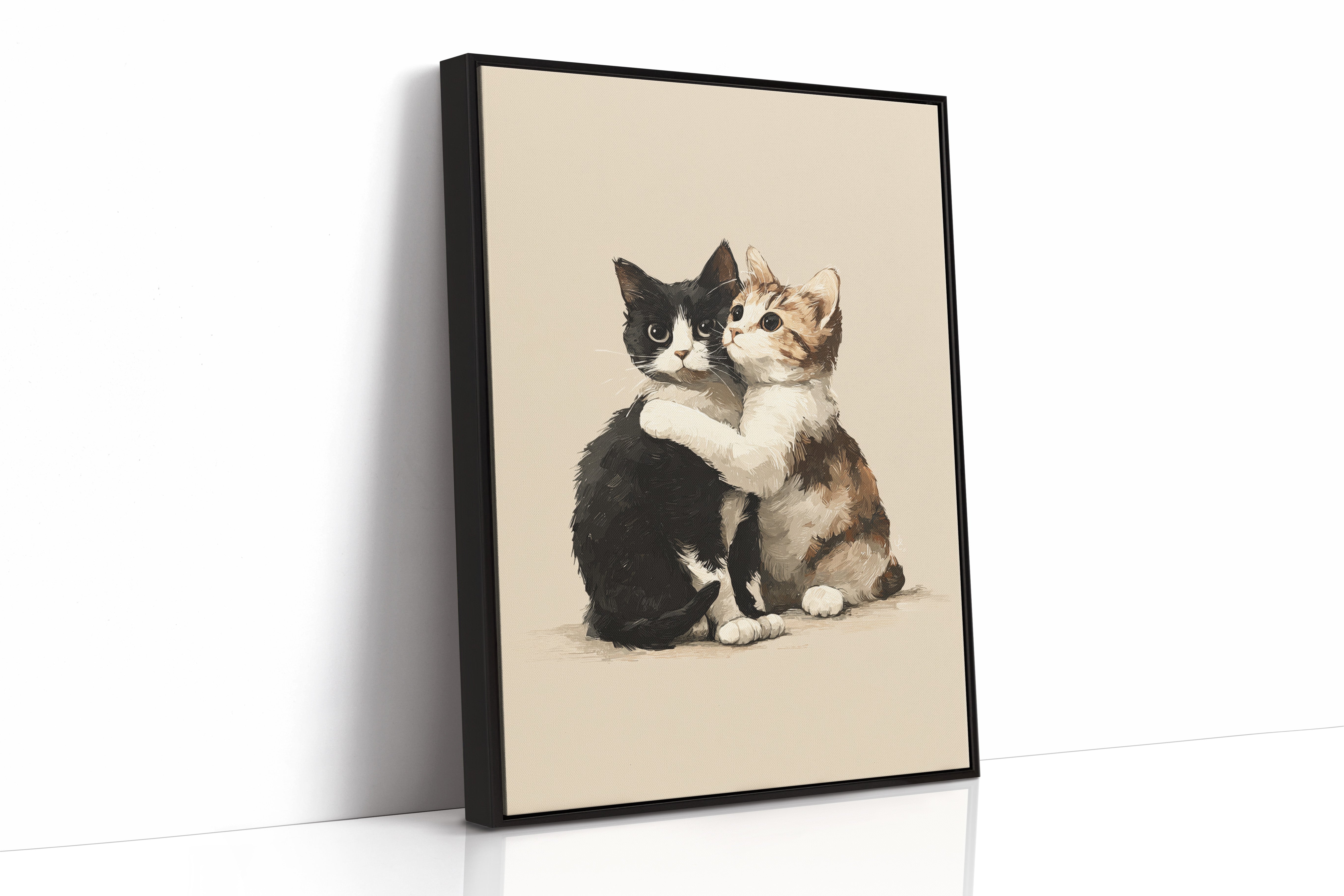 Paws Tangle in Gentle Affection
