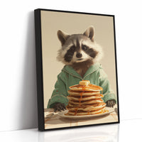Morning Feast with a Furry Friend