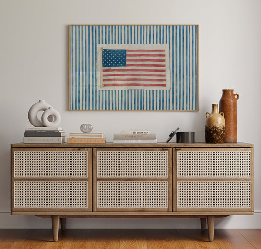 Stars Shine Between Summer Stripes