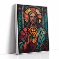 Sacred Light Through Fractured Glass