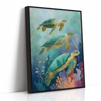 Sea Dancers In Coral Light