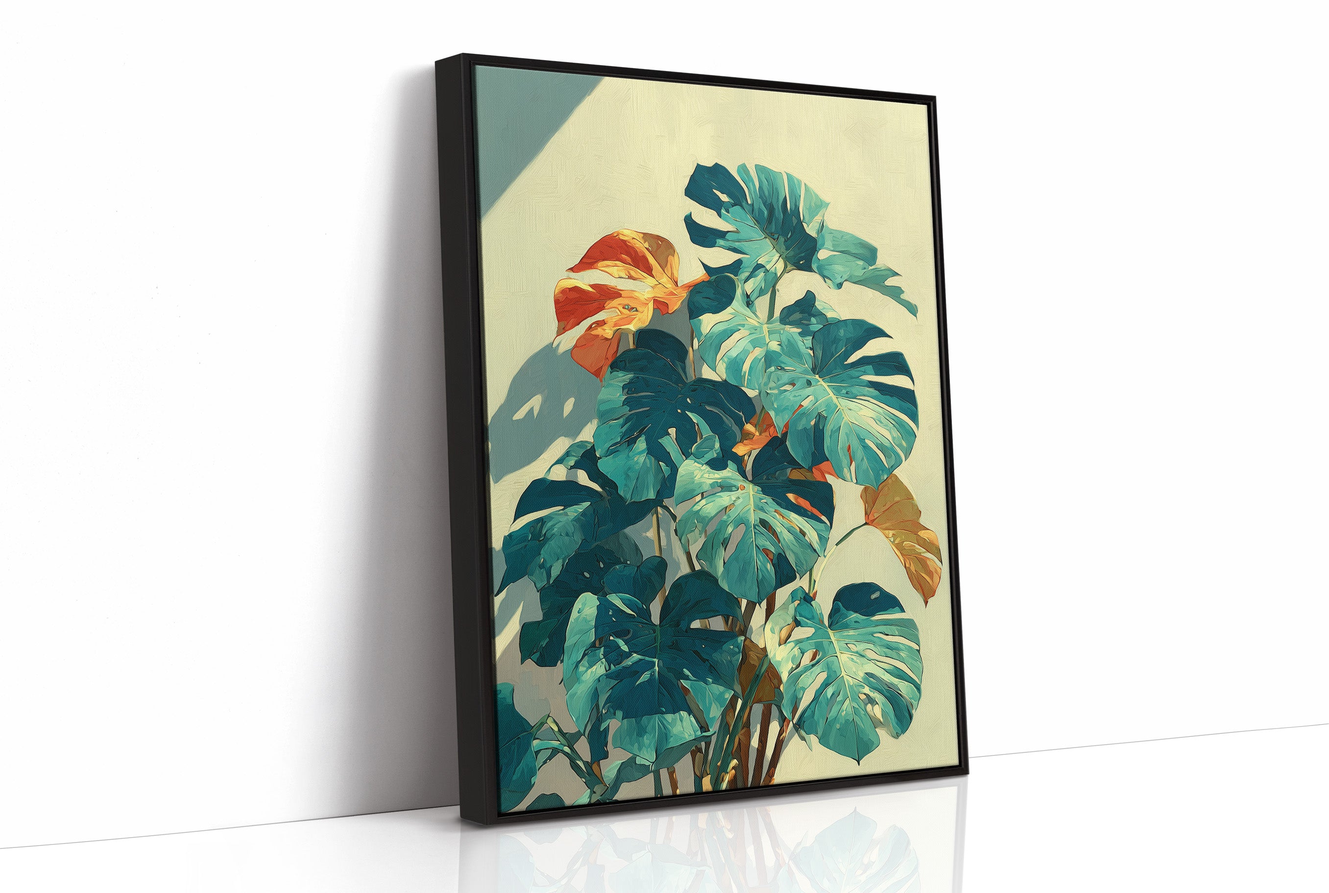 Monstera in Afternoon Light