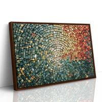 Radiating Terracotta and Sage