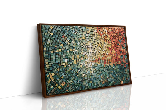 Radiating Terracotta and Sage