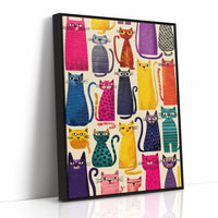 Feline Fiesta in Color