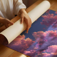 Twilight Clouds, Crescent Moon