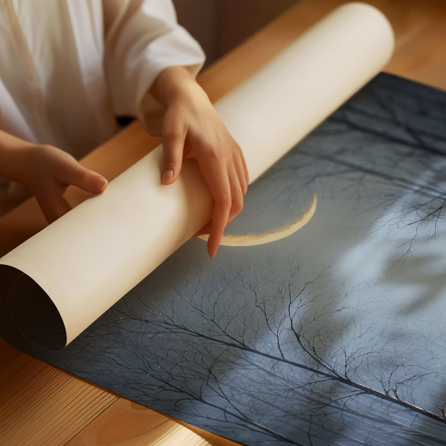 Crescent Moon Leads December Home