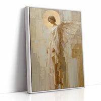 Ethereal Guardian in Golden Light