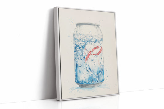 Summer Bubbles Dance In Glass