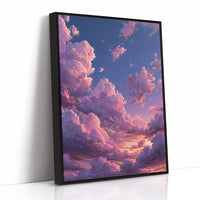 Twilight Clouds, Crescent Moon