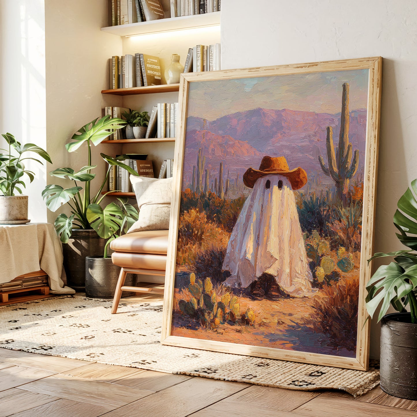 A Cowboy's Playful Mirage