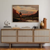 Red Rock Tales At Sunset