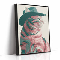 Desert Rose In Teal