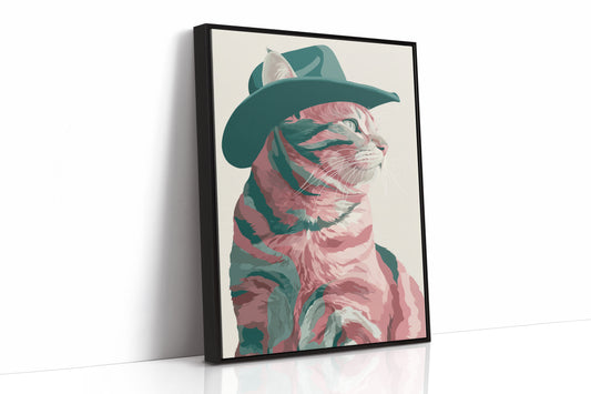 Desert Rose In Teal