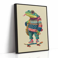 A Skateboarding Tale of Color