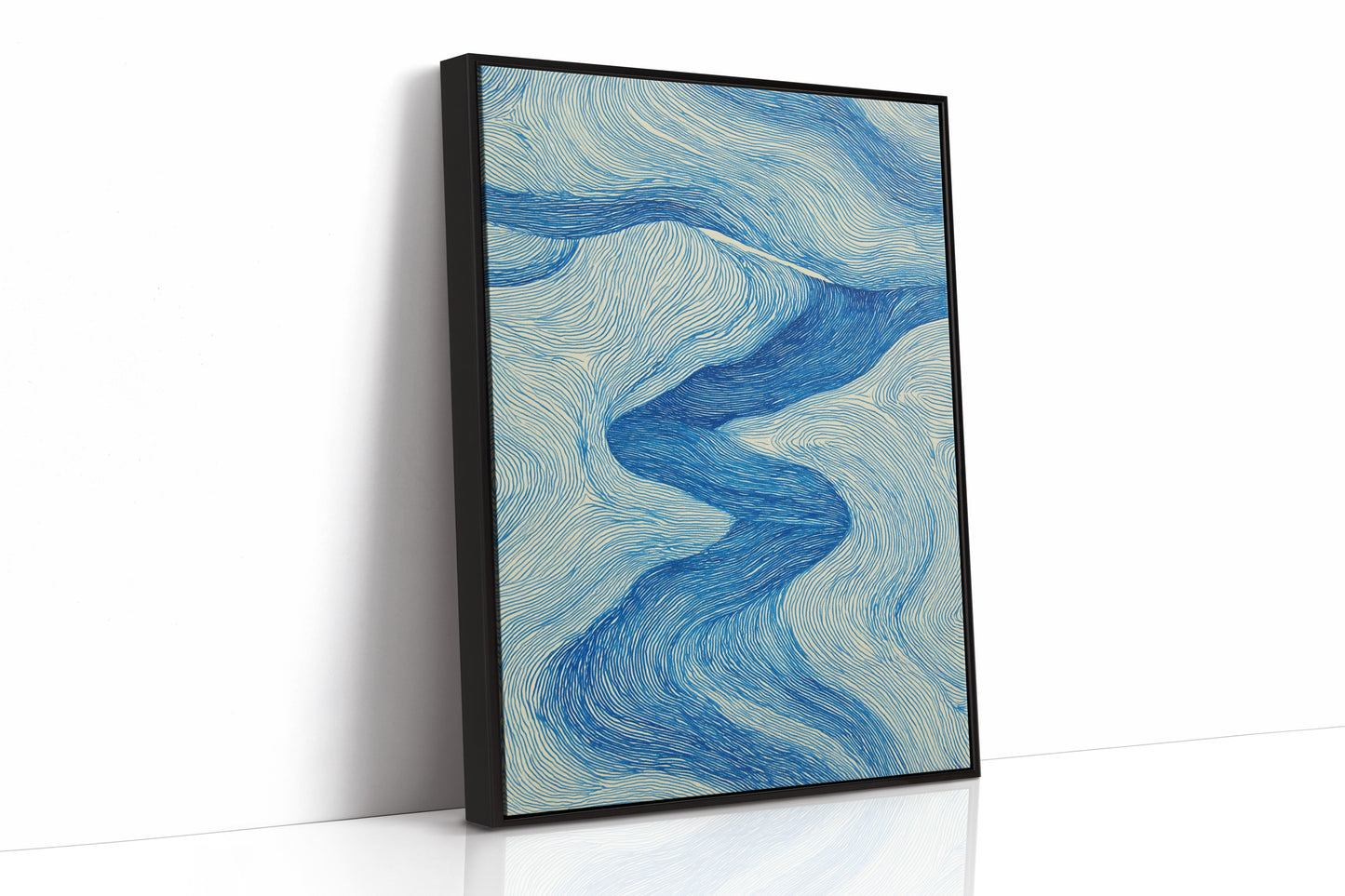 Currents of Blue and White