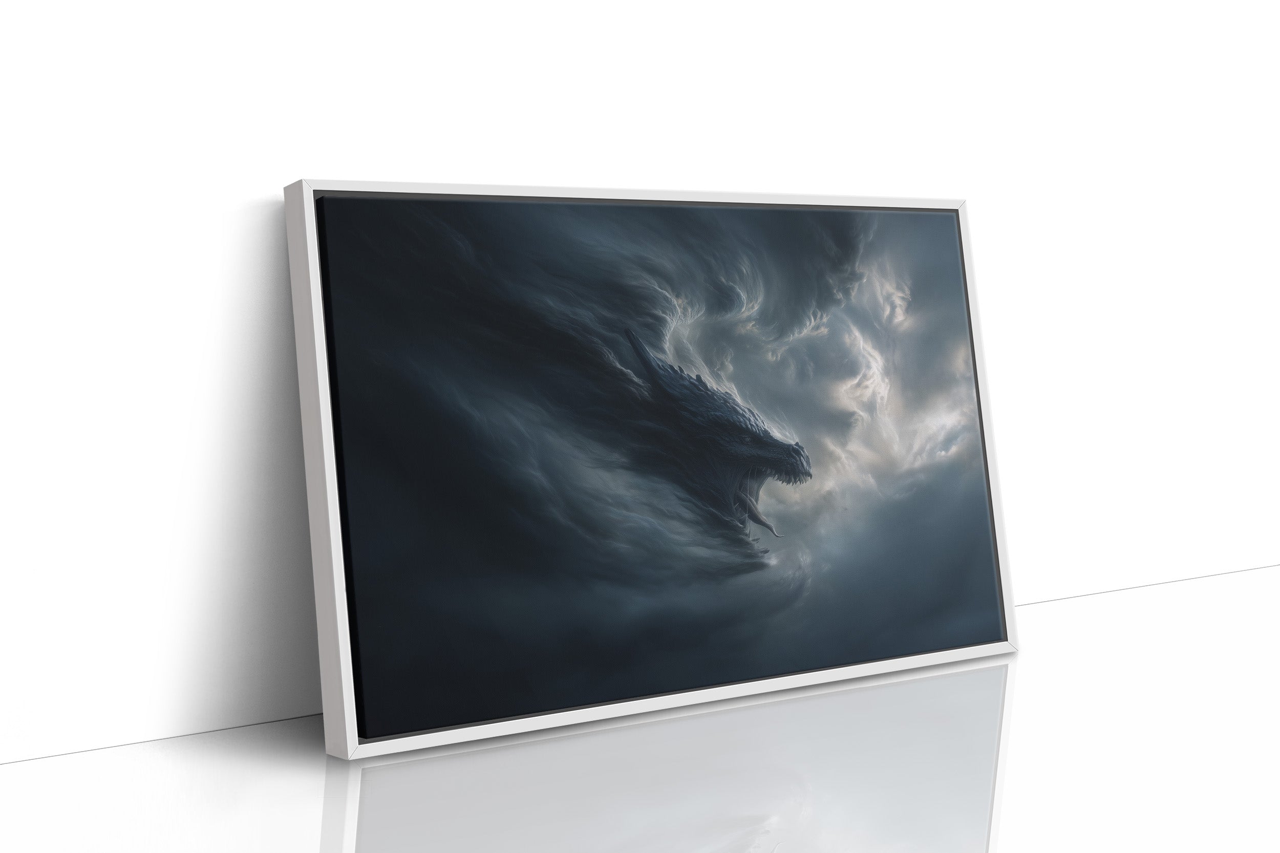 Storm Dragon Rises From Clouds