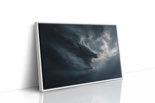 Storm Dragon Rises From Clouds