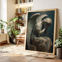 Silent Grief Beneath Feathered Wings