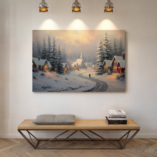 A Path Through Winter's Embrace