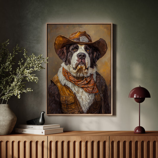 Saint Bernard Saddleback Sheriff