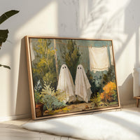 Two Specters in the Garden