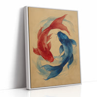 Koi Circle Their Ancient Dance