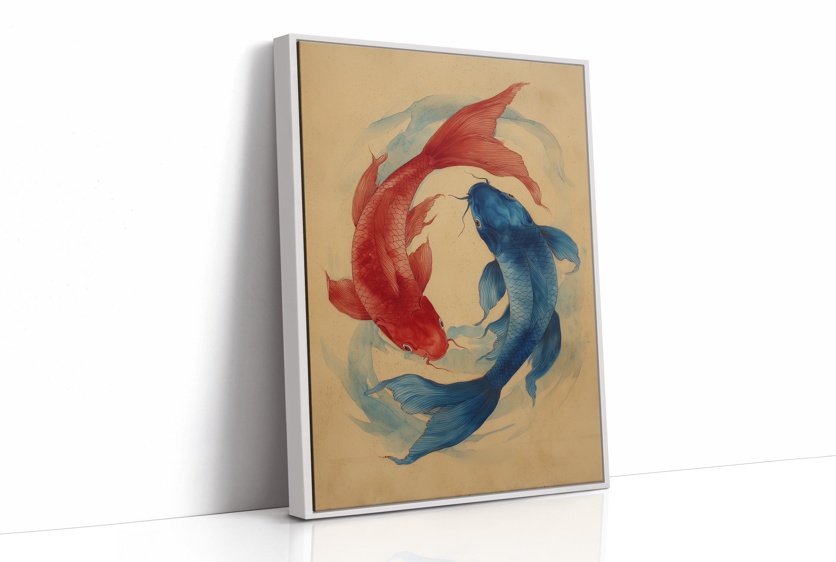 Koi Circle Their Ancient Dance