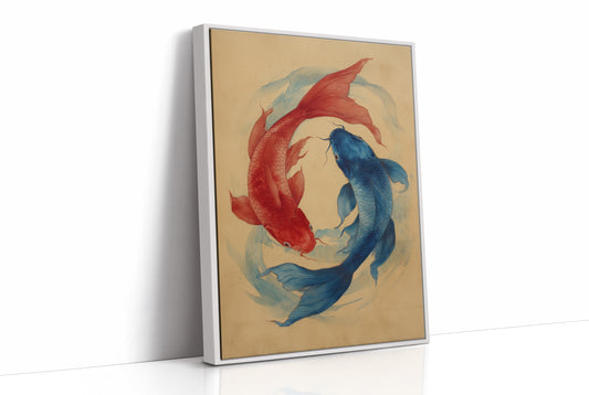 Koi Circle Their Ancient Dance