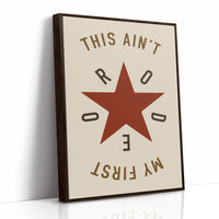 Rodeo Star Western Quote Print