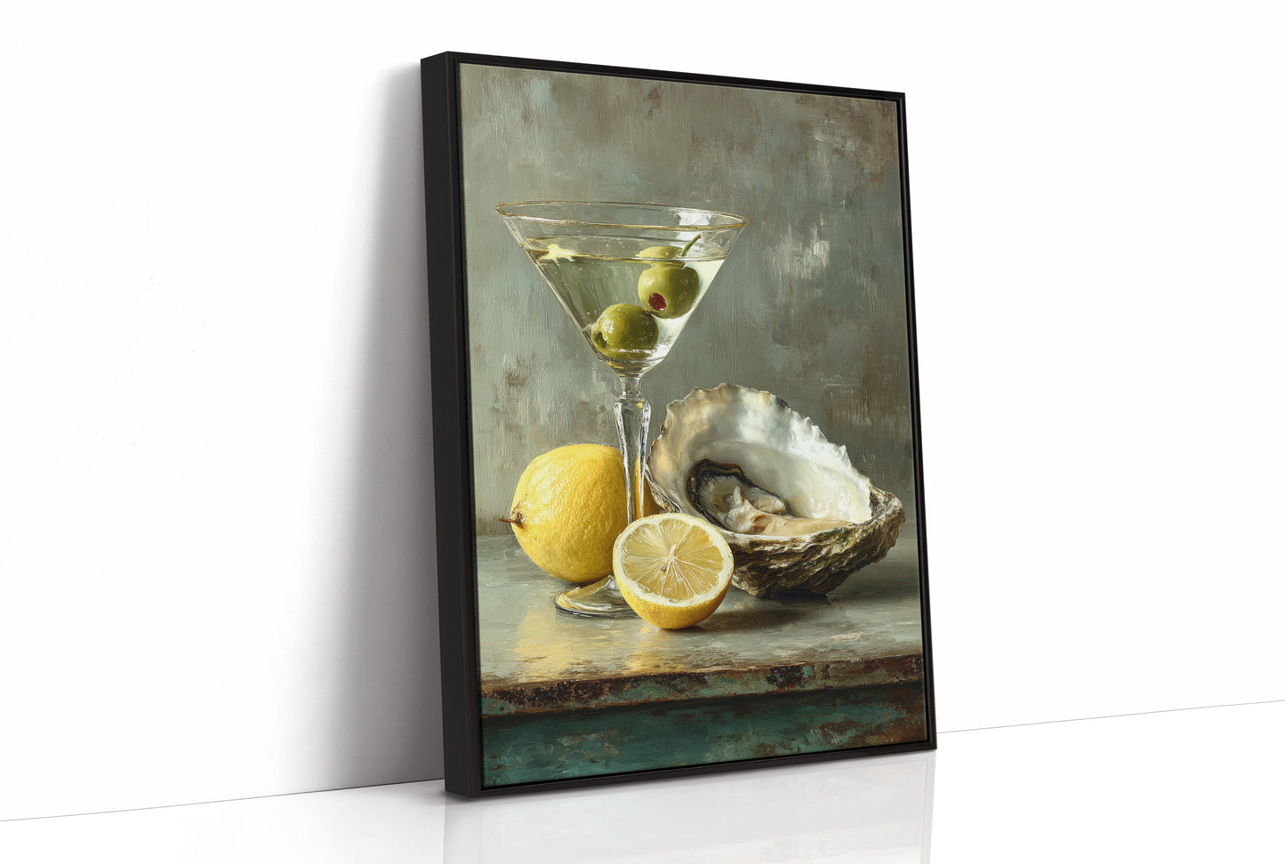 Martini, Lemon, Oyster