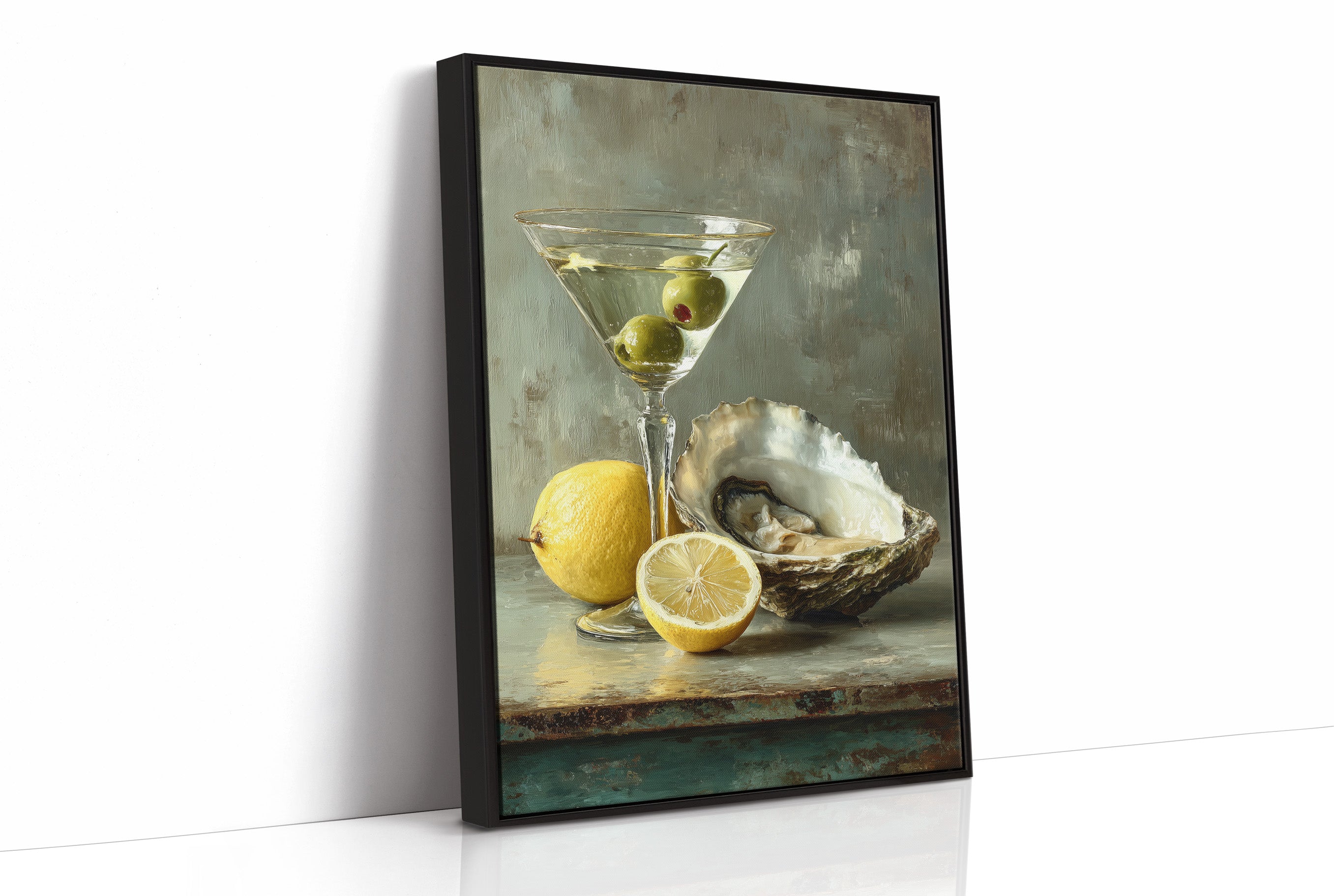 Martini, Lemon, Oyster