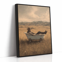 Resting Where The Prairie Ends